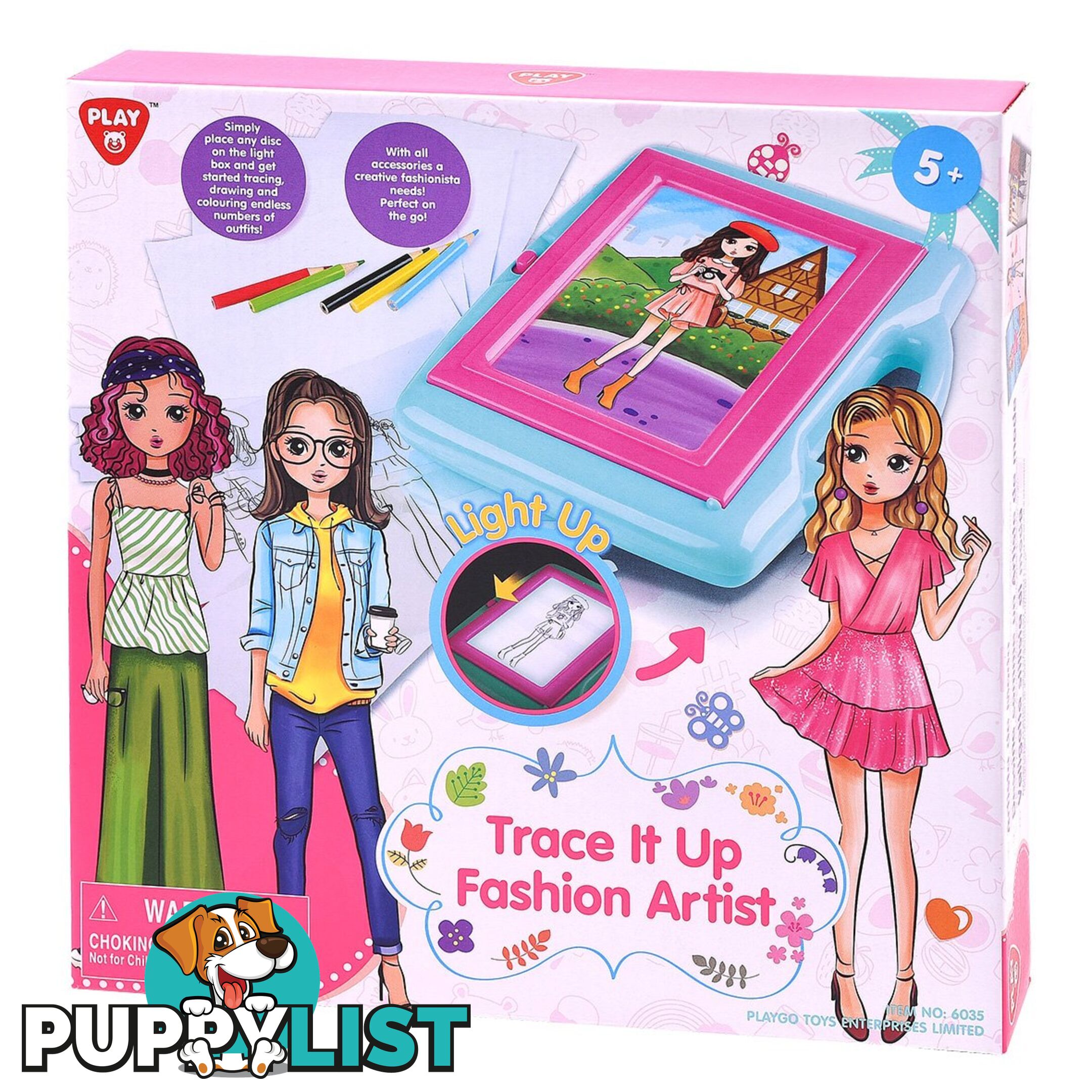 Trace It Up Fashion Art  Playgo Toys Ent. Ltd Art65495 - 4892401060358