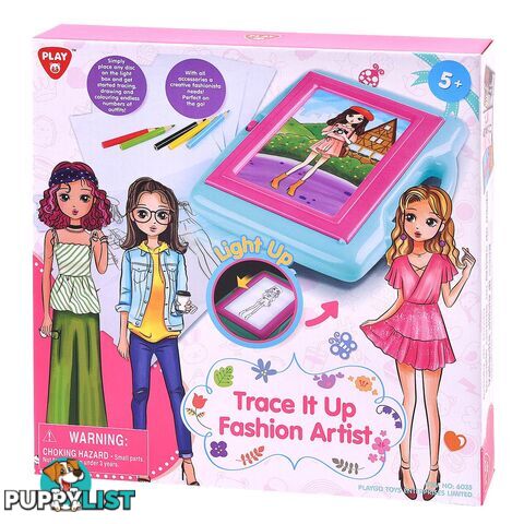 Trace It Up Fashion Art  Playgo Toys Ent. Ltd Art65495 - 4892401060358