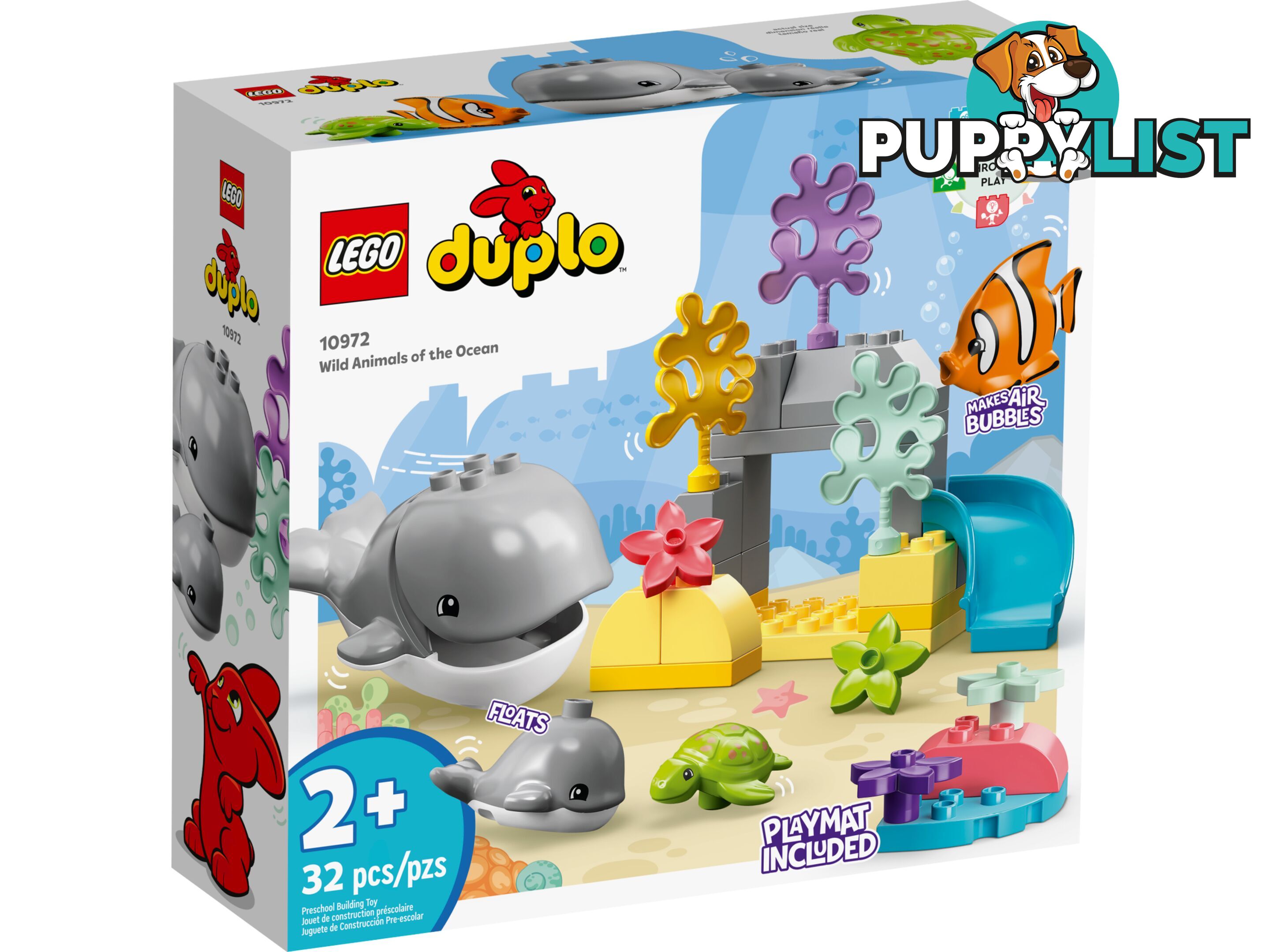 LEGO 10972 Wild Animals of the Ocean - Duplo - 5702017153698