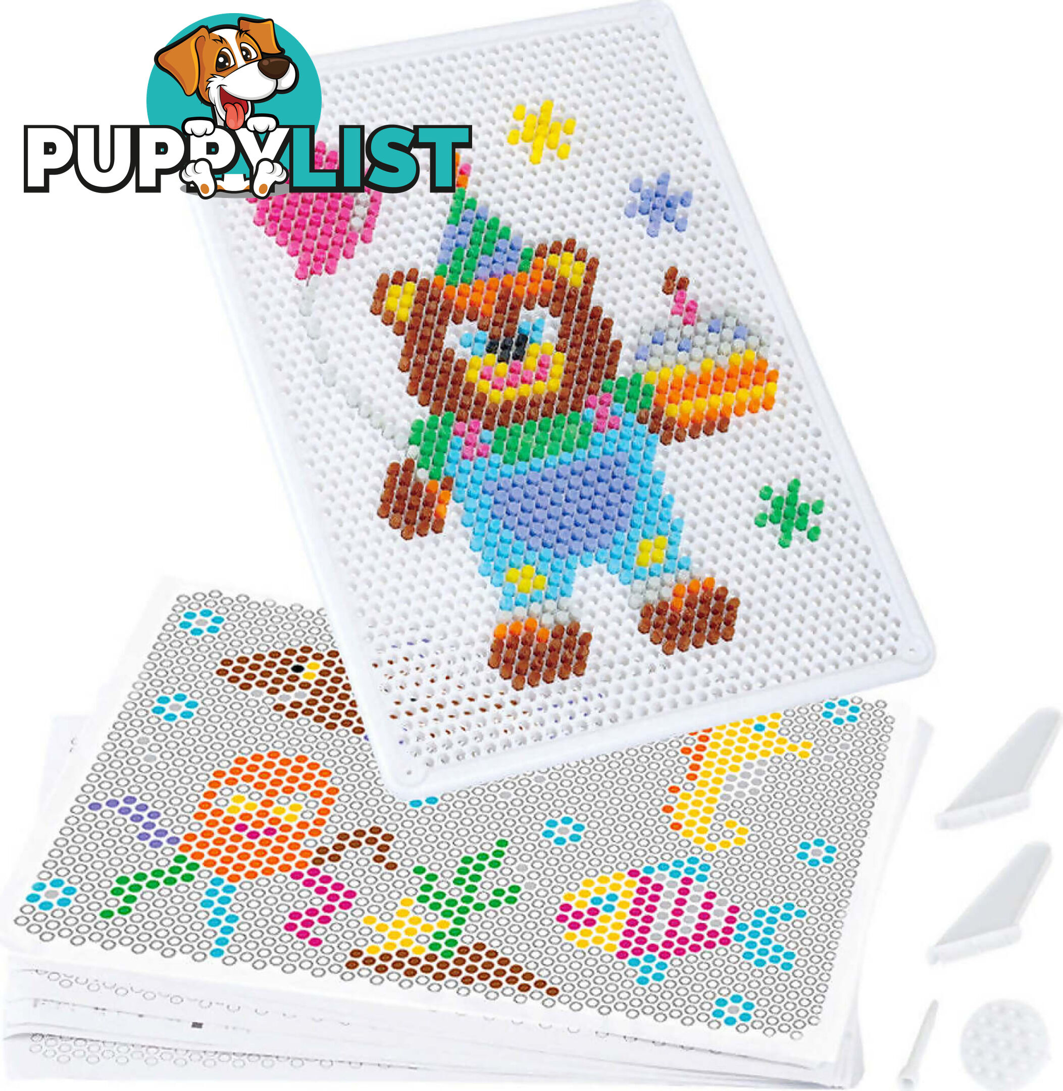 Playgo Toys Ent. Ltd - Peg-a-mosaic - Art66102 - 4892401073105