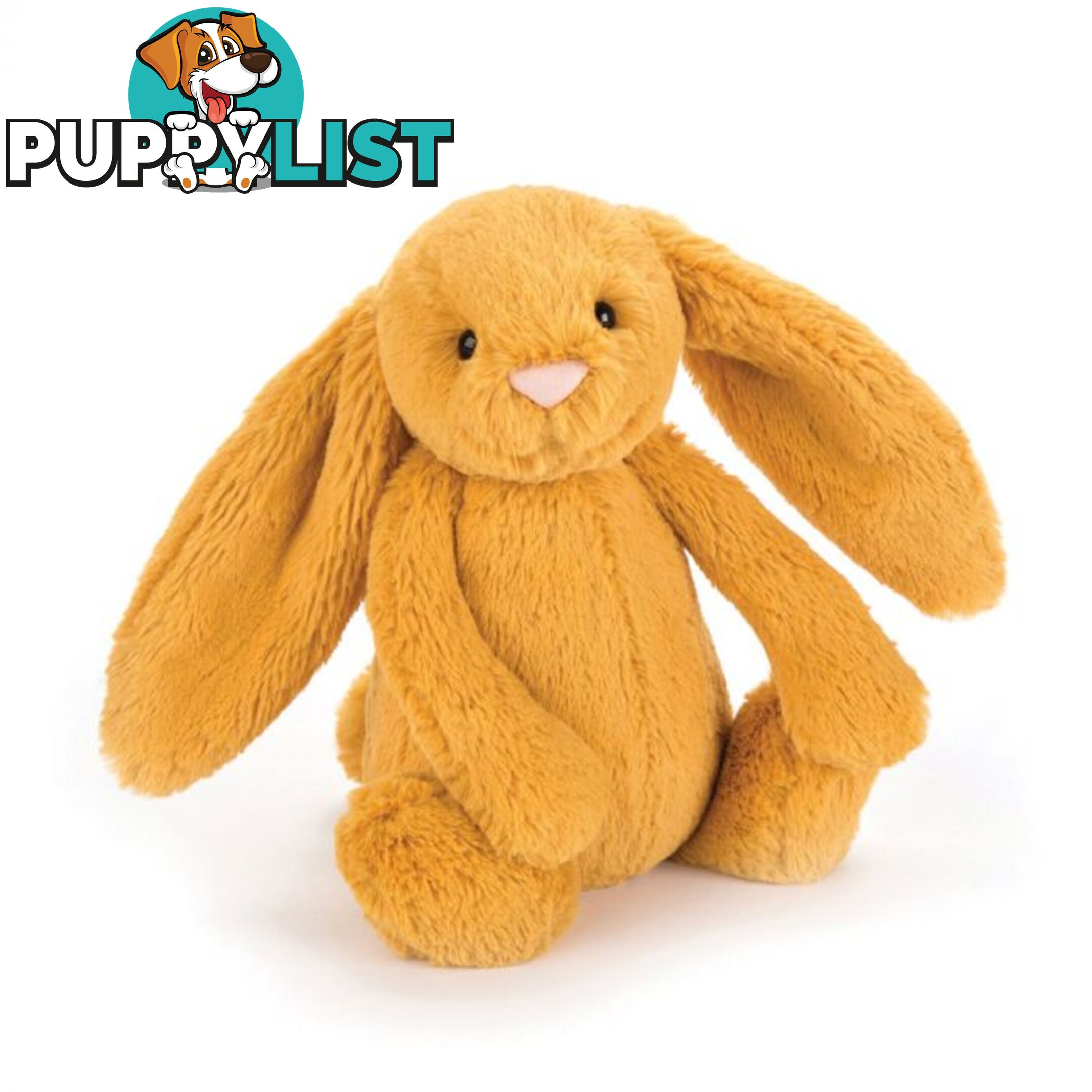 Jellycat Bashful Saffron Bunny Small Yellow 18x9x10cm   Bass6sf - 670983104752