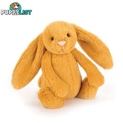 Jellycat Bashful Saffron Bunny Small Yellow 18x9x10cm   Bass6sf - 670983104752