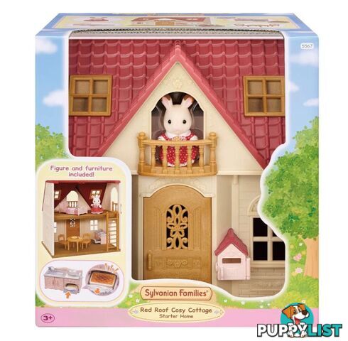 Sylvanian Families New Red Roof Cosy Cottage Starter Home - Mdsf5567 - 5054131055670