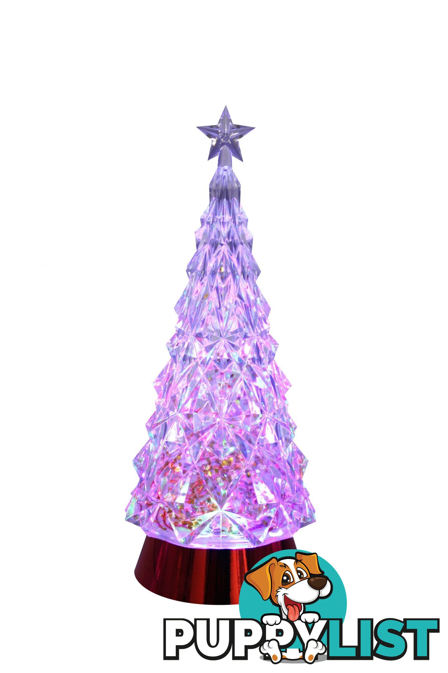 Cotton Candy - Xmas Rgb Led Xmas Tree Red Base  - Xactree13 - 9353468016801