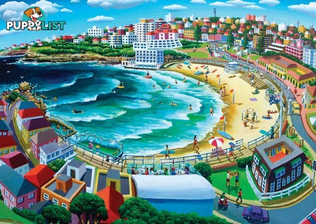 Blue Opal - Bondi Beach Jigsaw Puzzle 1000 Pieces - Mdbl02179 - 633793021794