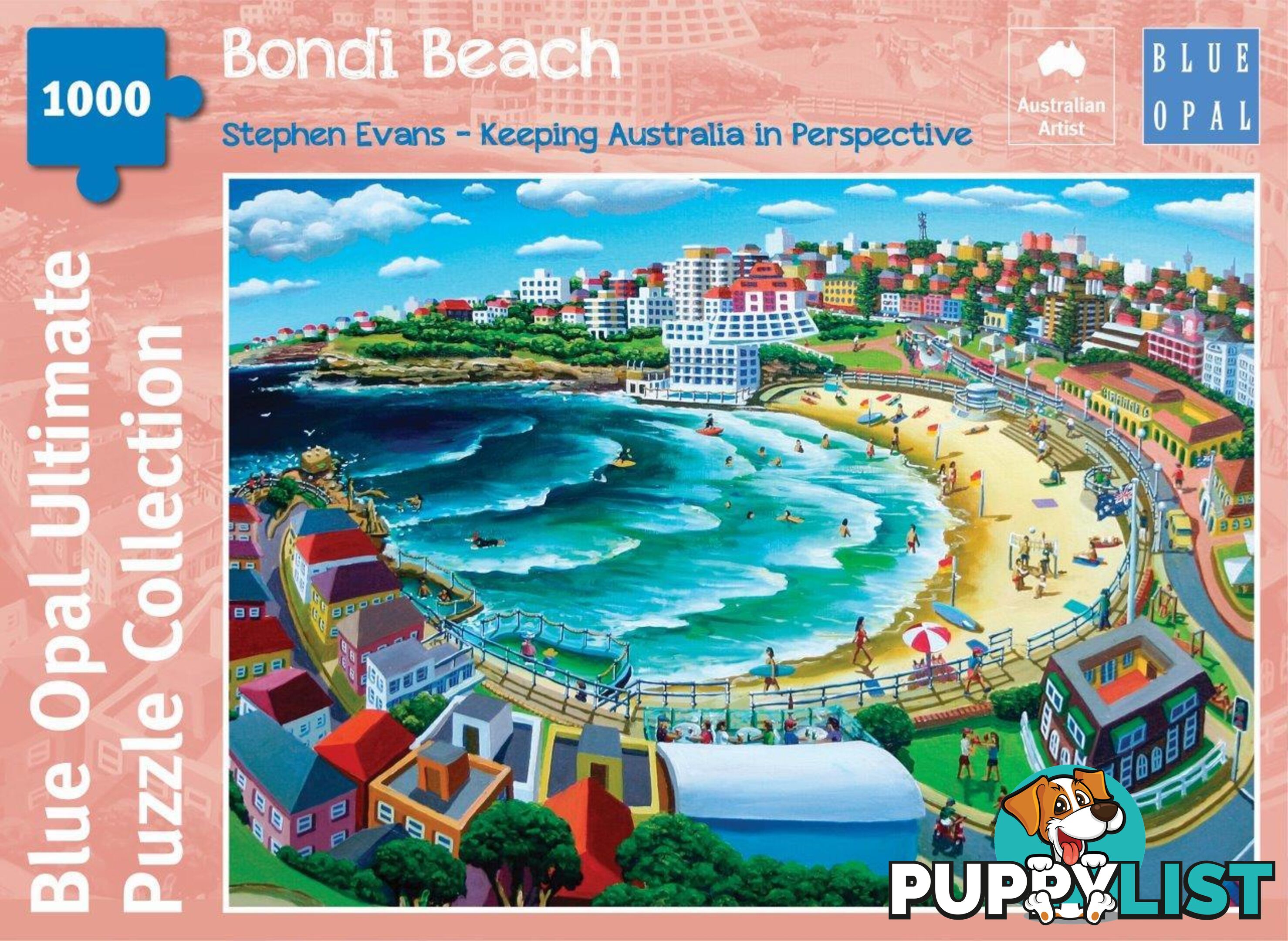 Blue Opal - Bondi Beach Jigsaw Puzzle 1000 Pieces - Mdbl02179 - 633793021794