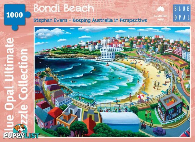 Blue Opal - Bondi Beach Jigsaw Puzzle 1000 Pieces - Mdbl02179 - 633793021794