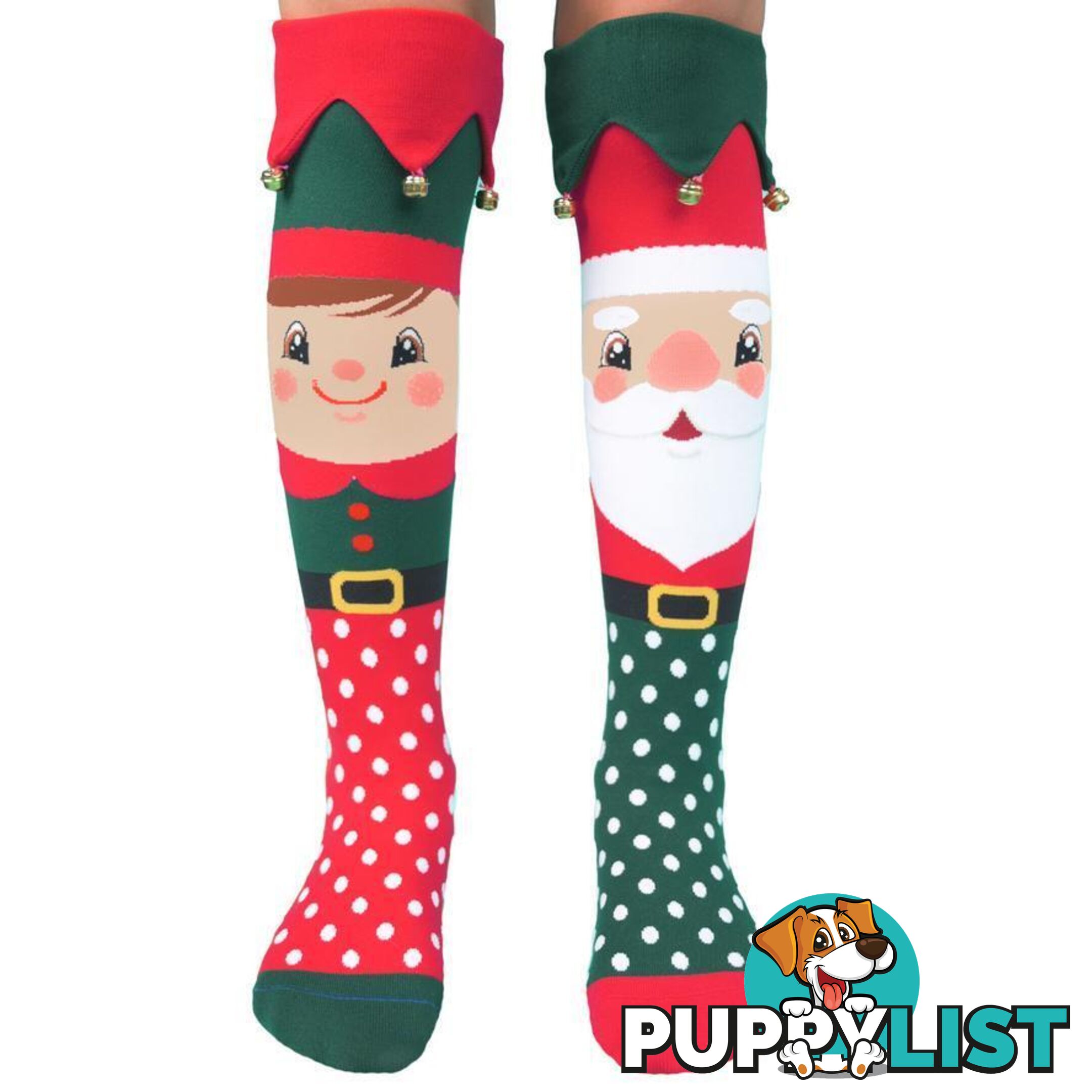 Madmia - Christmas Jingle Bells Socks Toddler Age 3-5y - Mumm182t - 9355645001914