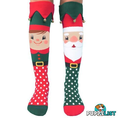 Madmia - Christmas Jingle Bells Socks Toddler Age 3-5y - Mumm182t - 9355645001914