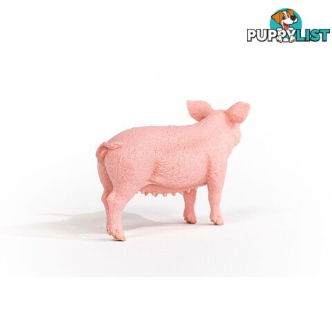 Schleich - Pig Animal Figurine  - Mdsc13933 - 4059433358260