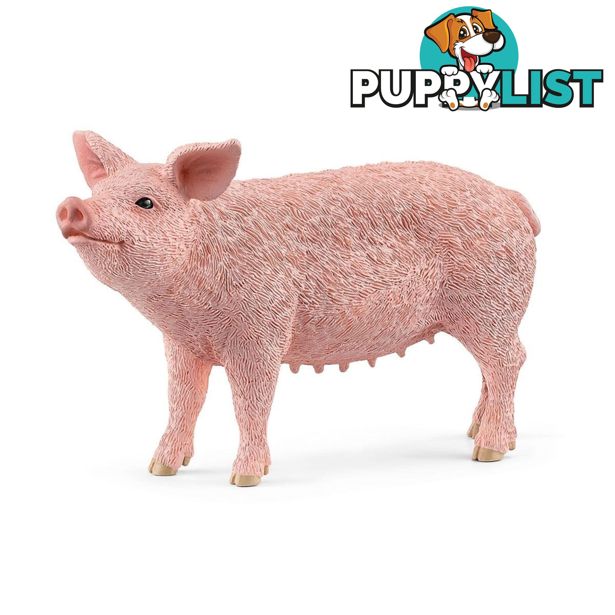 Schleich - Pig Animal Figurine  - Mdsc13933 - 4059433358260