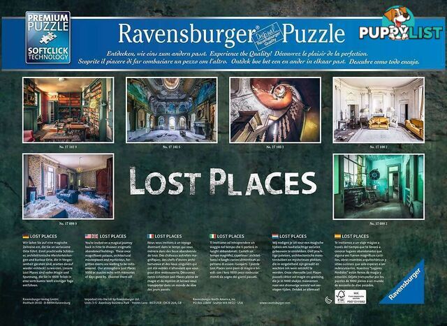 Ravensburger - Dreamy Lost Places Jigsaw Puzzle 1000pc - Mdrb17099 - 4005556170999