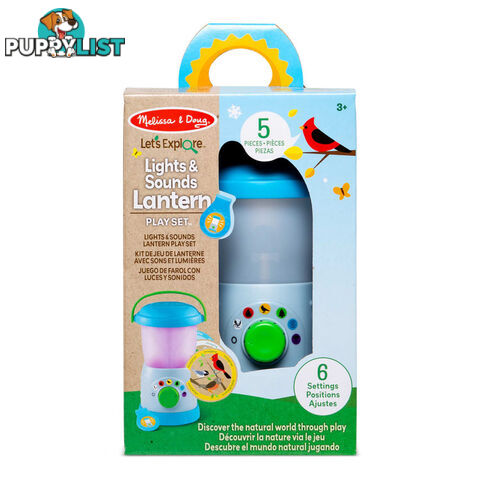 Melissa & Doug - Let's Explore Light & Sound Lantern Play Set - Mdmnd30837 - 000772308373