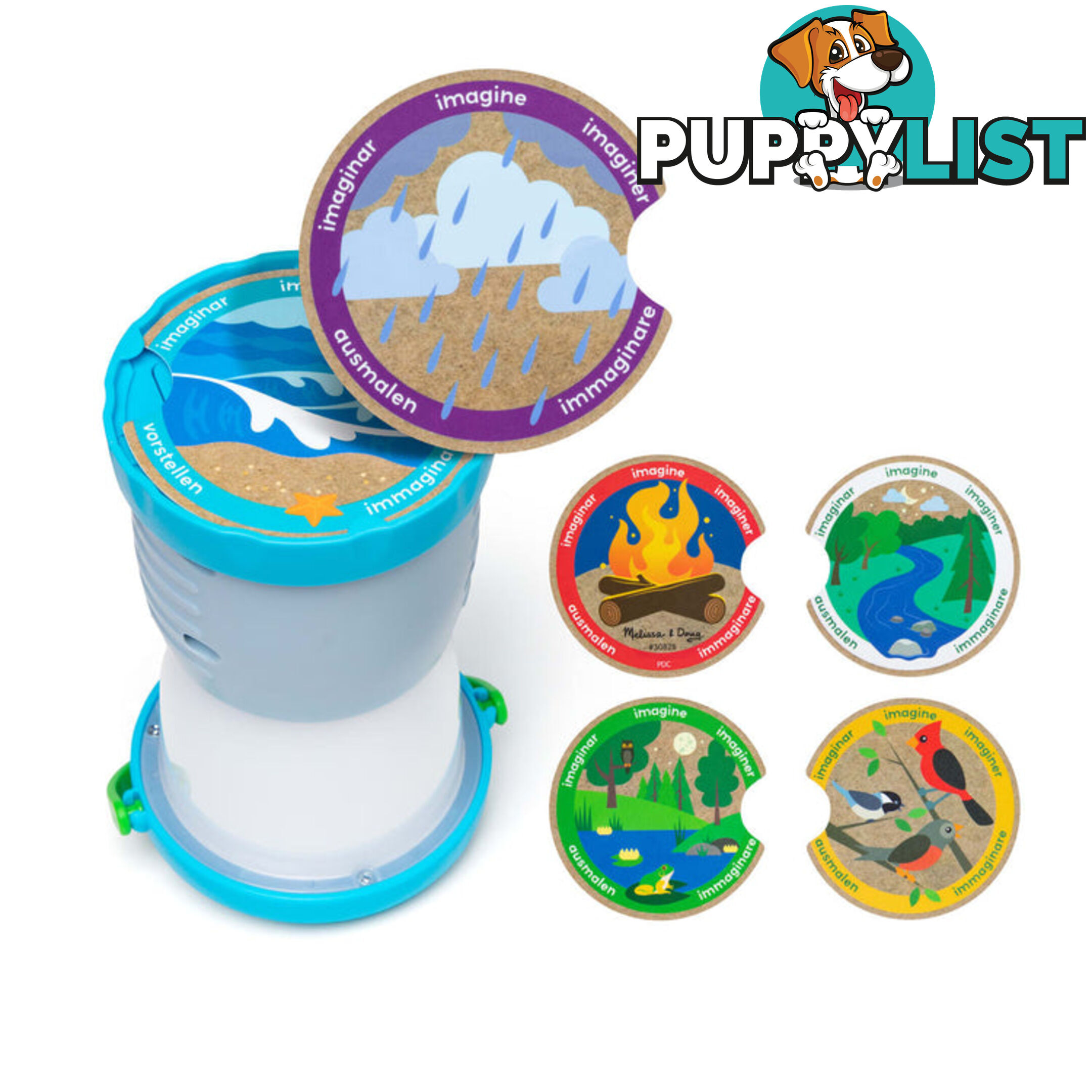 Melissa & Doug - Let's Explore Light & Sound Lantern Play Set - Mdmnd30837 - 000772308373