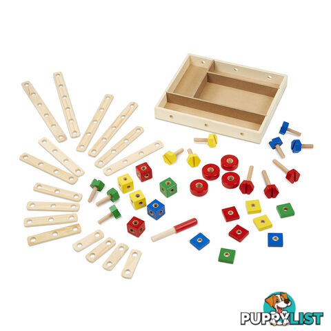 Melissa & Doug - Construction Building Set In A Box   Mdmnd5151 - 000772051514