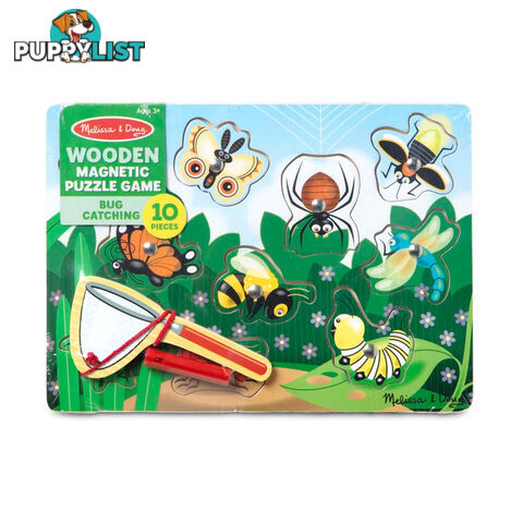 Melissa & Doug - Bug-catching Magnetic Puzzle Game - Mdmnd3779 - 000772037792