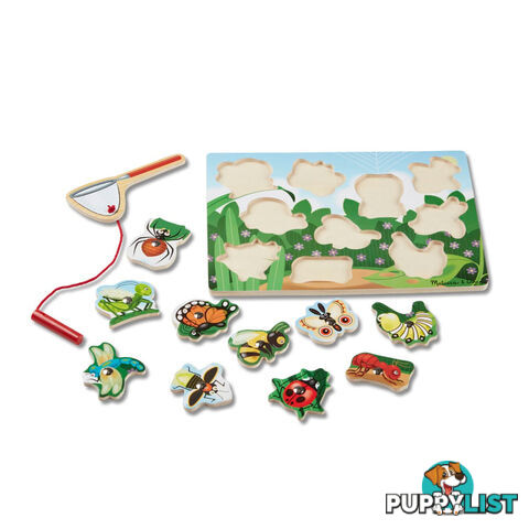 Melissa & Doug - Bug-catching Magnetic Puzzle Game - Mdmnd3779 - 000772037792