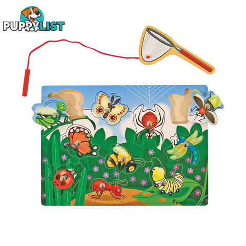 Melissa & Doug - Bug-catching Magnetic Puzzle Game - Mdmnd3779 - 000772037792