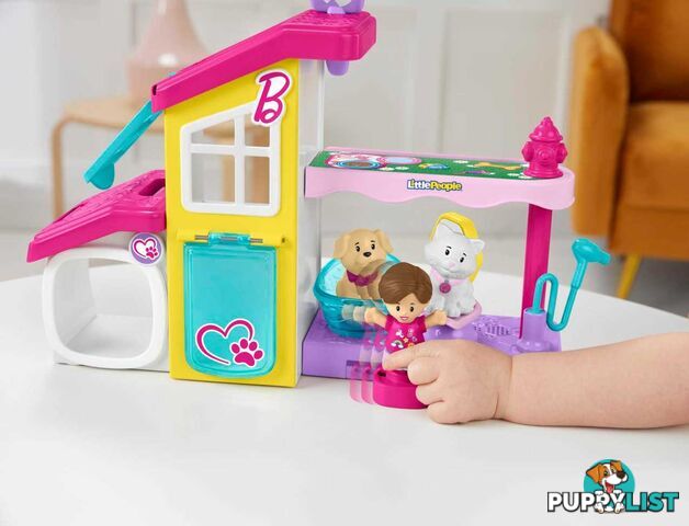 Barbie® Play and Care Pet Spa by Little People® - Mahjw76 - 194735096671