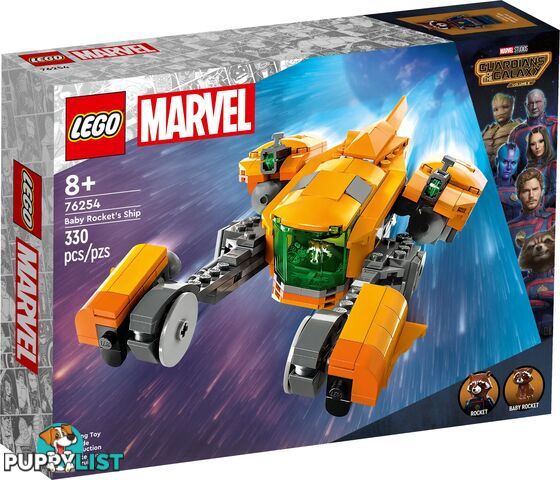 LEGO 76254 Baby Rockets Ship - Super Heroes Marvel Guardians of the Galaxy Volume 3 - 5702017419718