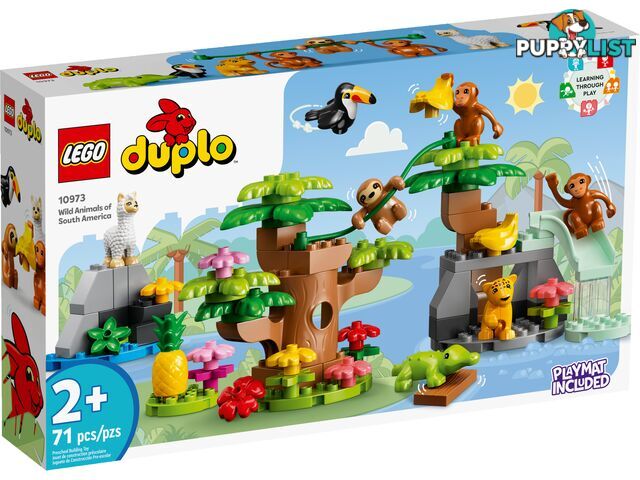 LEGO 10973 Wild Animals of South America - Duplo - 5702017155906