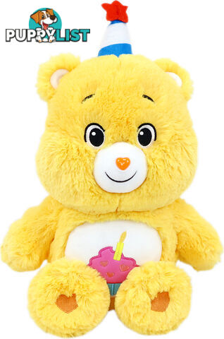 Care Bears - Unlock The Magic Feature Birthday Bear Plush - Hs23355 - 840150233558