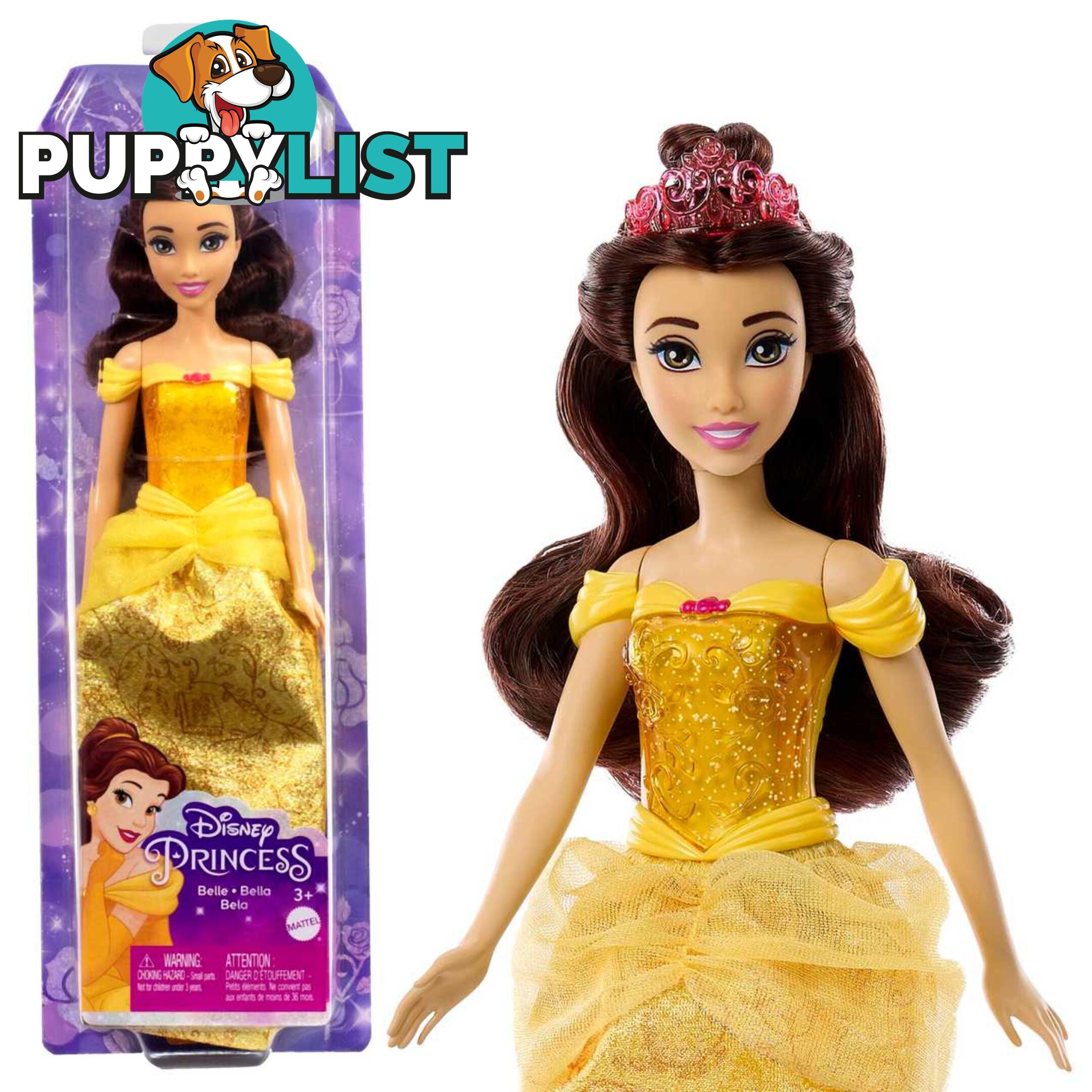 Disney Princess Belle Fashion Doll - Mahlw11 - 194735120345