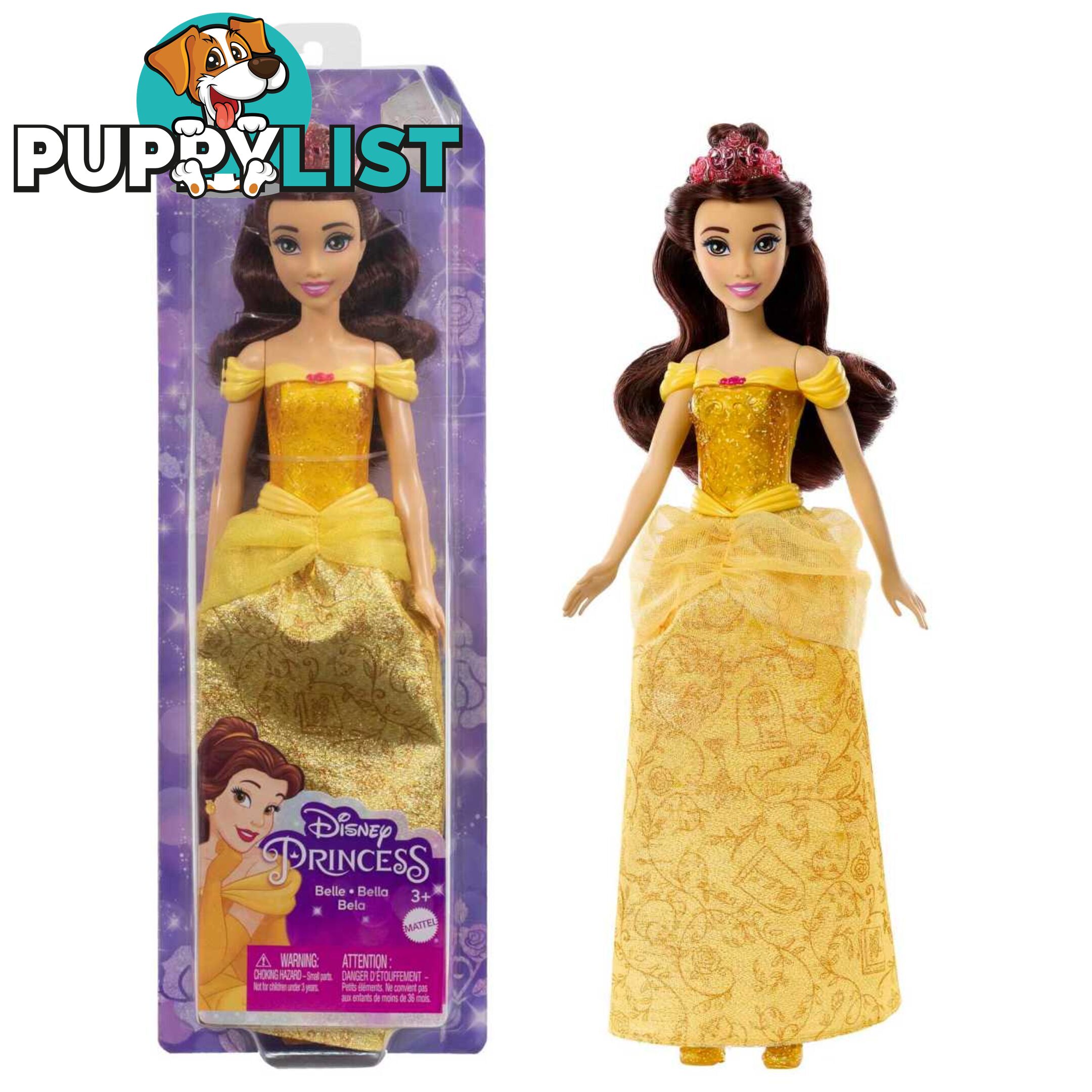 Disney Princess Belle Fashion Doll - Mahlw11 - 194735120345