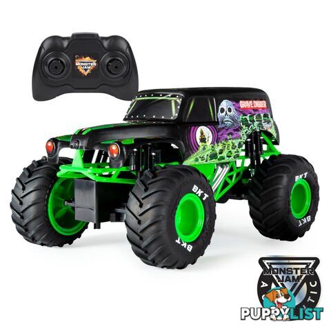 Monster Jam  - Grave Digger Remote Control Truck 1:15 Scale - Si6044944 - 778988548103