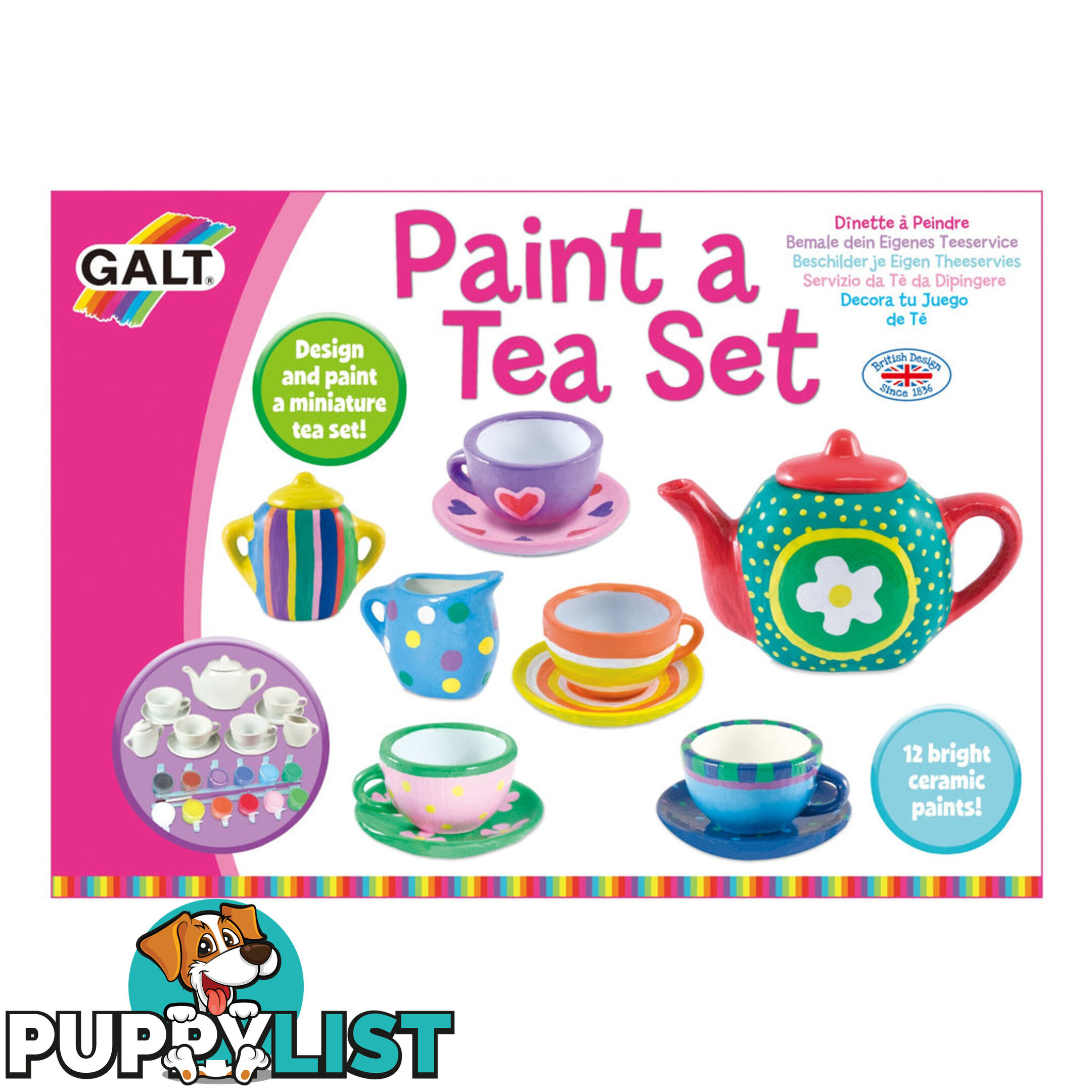 Galt - Paint A Tea Set Mdgn3975 - 5011979523020