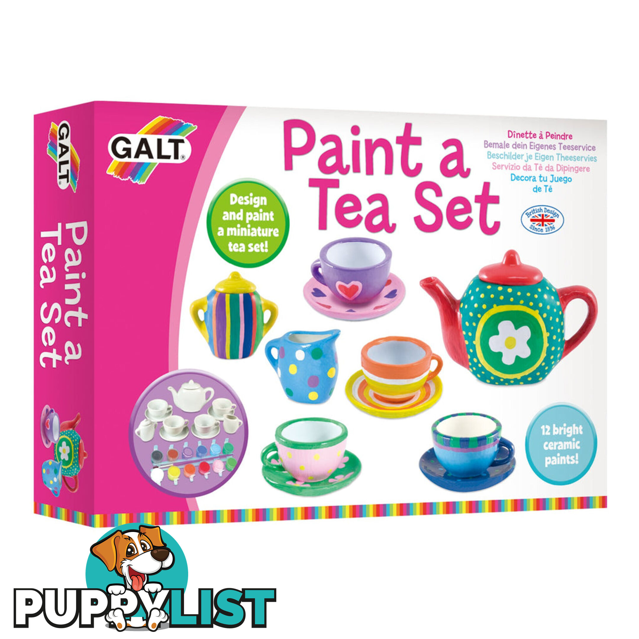 Galt - Paint A Tea Set Mdgn3975 - 5011979523020