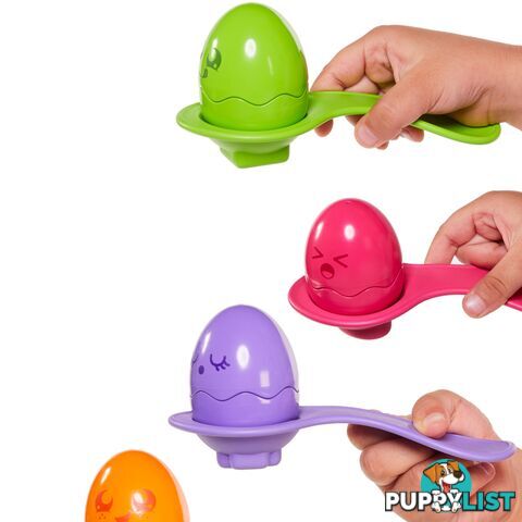 Tomy - Hide And Squeak Egg And Spoon Set Lce73082 - 5011666730823