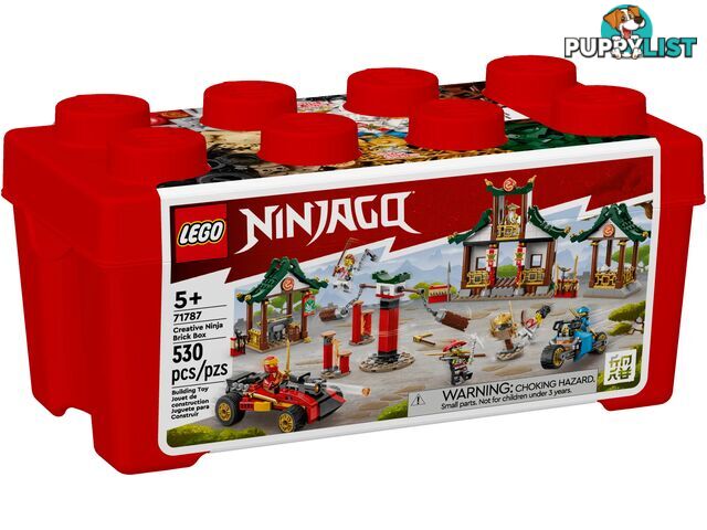 LEGO 71787 Creative Ninja Brick Box - Ninjago - 5702017413037