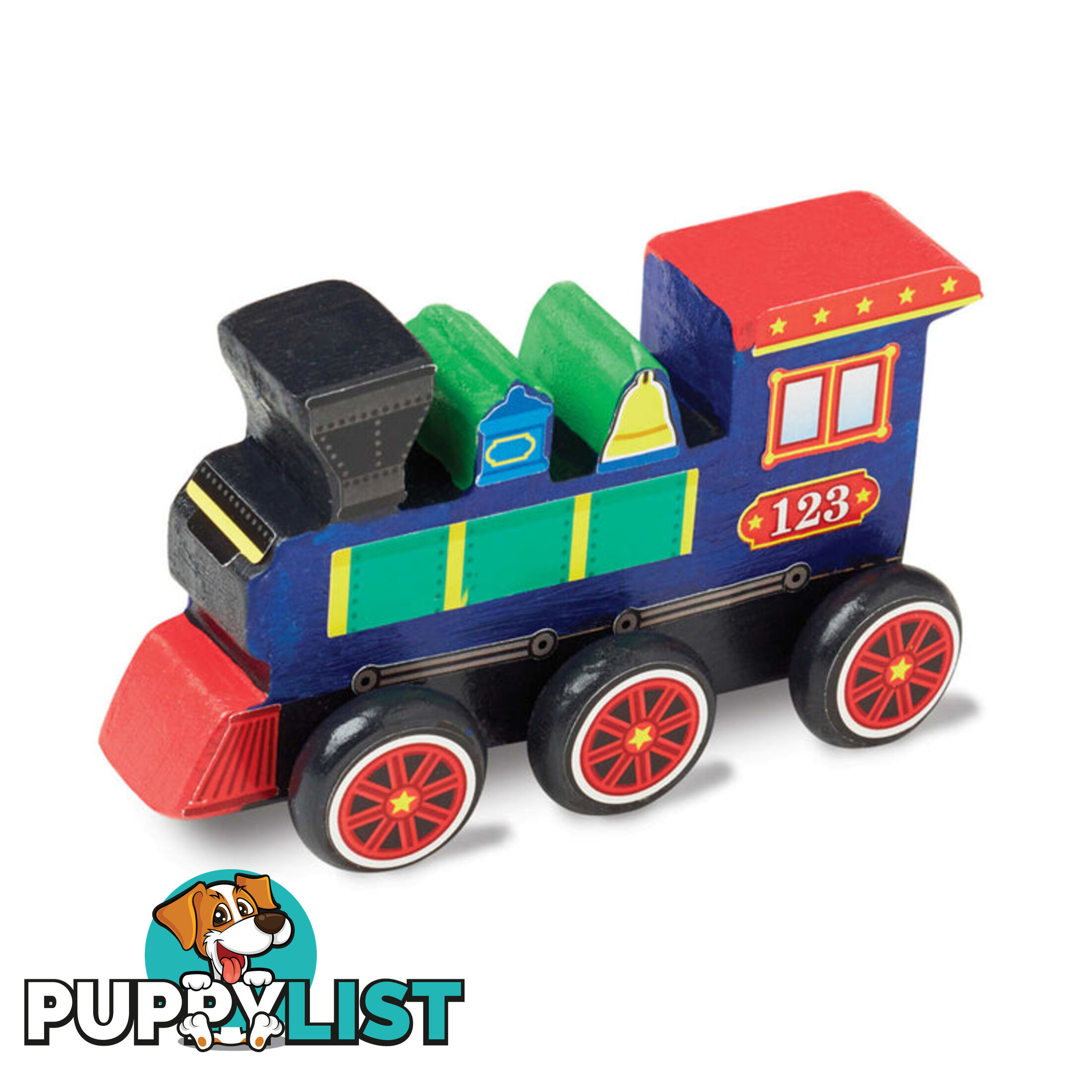 Melissa & Doug - Created By Me! Train Wooden Craft Kit - Mdmnd8846 - 000772088466