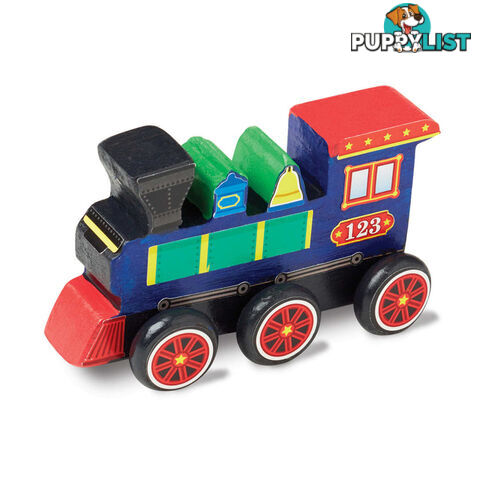 Melissa & Doug - Created By Me! Train Wooden Craft Kit - Mdmnd8846 - 000772088466