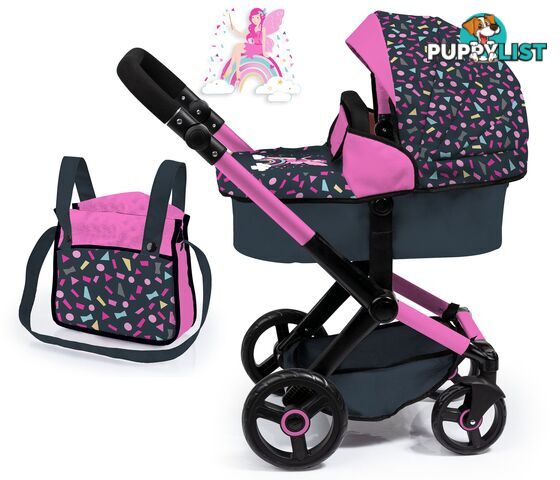 Bayer Xeo Compact Doll Pram Confetti - Zi21117080 - 4003336170801