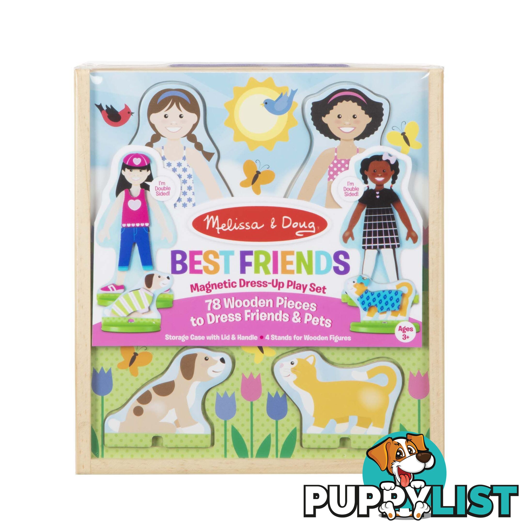 Melissa & Doug - Best Friends Magnetic Dress-up Play Set Mdmnd9314 - 0000772093149