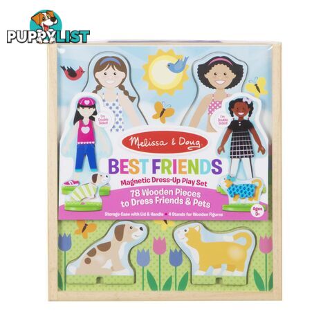 Melissa & Doug - Best Friends Magnetic Dress-up Play Set Mdmnd9314 - 0000772093149