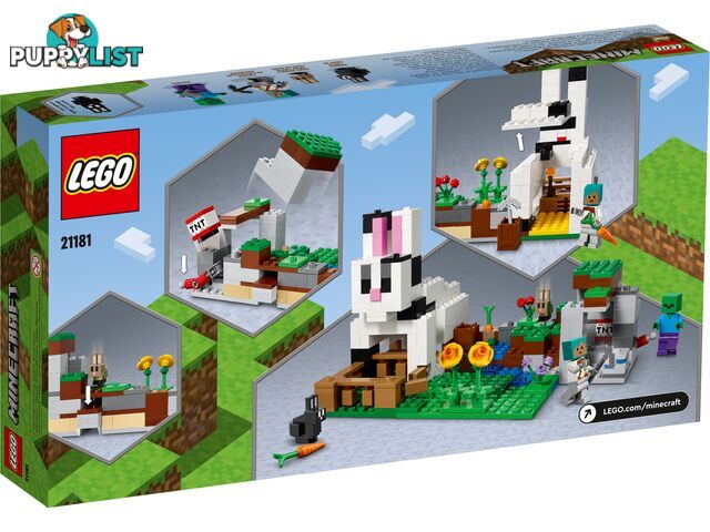 LEGO 21181 The Rabbit Ranch - Minecraft - 5702017156606