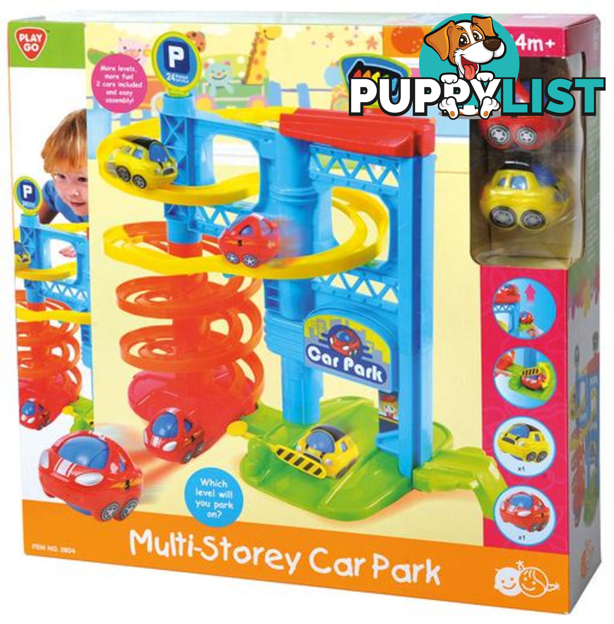 Multi-storey Car Park Playgo Toys Ent. Ltd Art60113 - 4892401028044