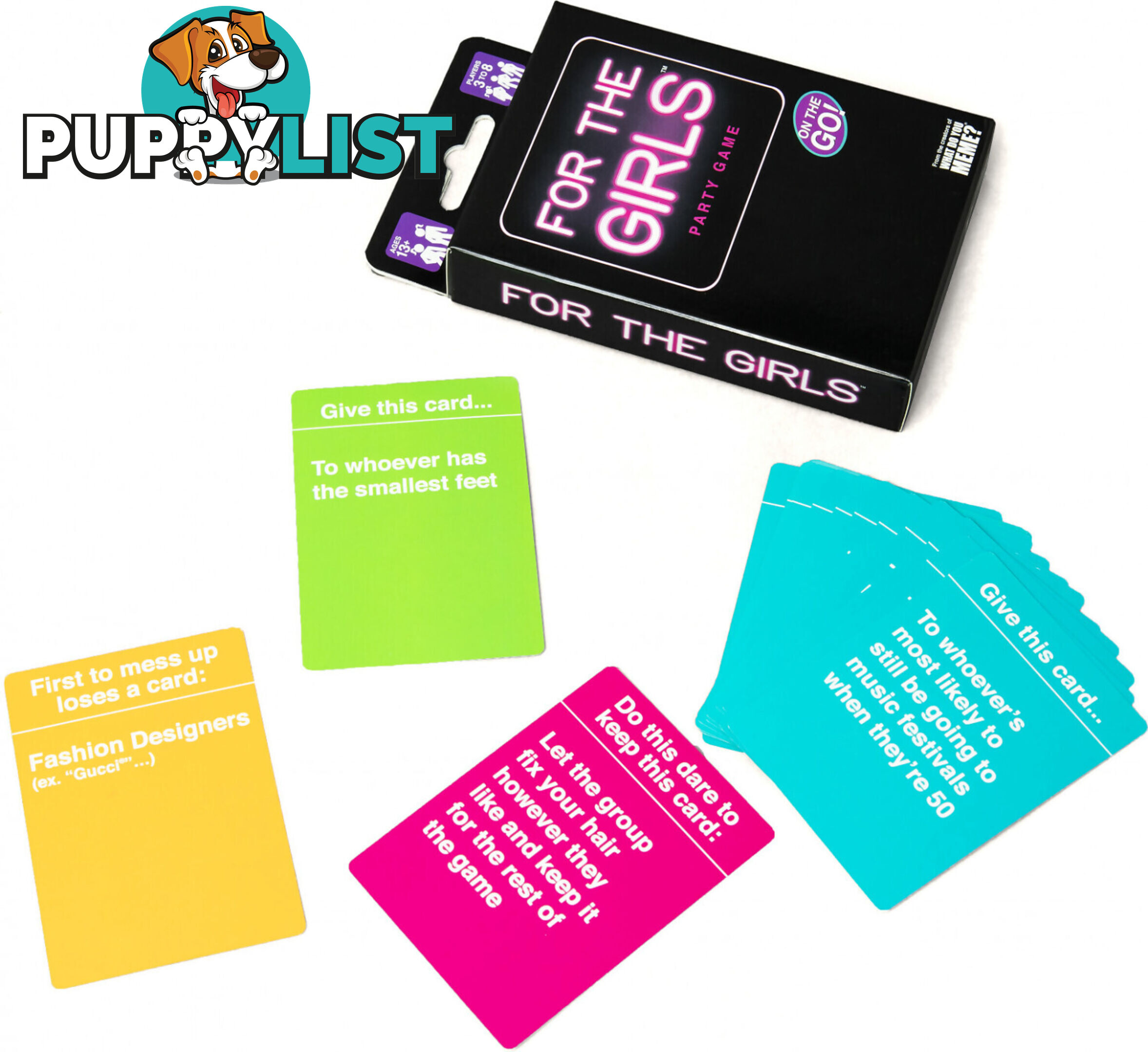 For The Girls - The Travel Party Game - What Do You Meme - Vr81081603083 - 810816030838