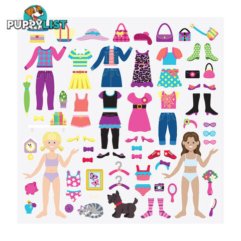 Melissa & Doug - Puffy Stickers Play Set: Dress-up - Mdmnd2195 - 000772021951