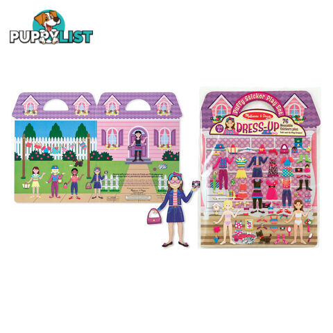 Melissa & Doug - Puffy Stickers Play Set: Dress-up - Mdmnd2195 - 000772021951