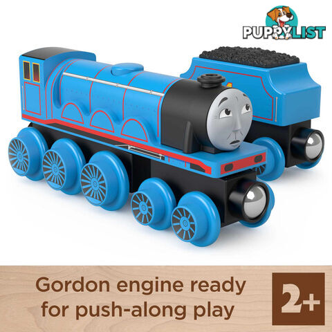 Thomas & Friends Wooden Railway Gordon Engine And Coal Car - Mahbk17 - 887961990768