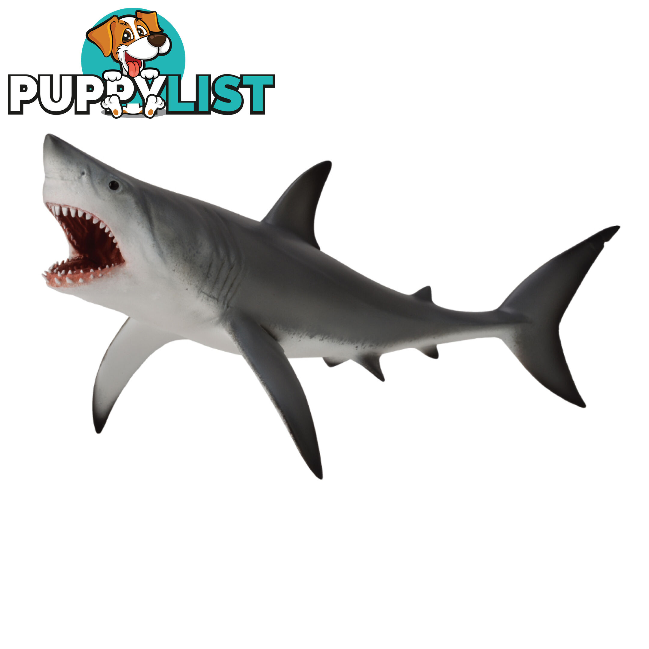 CollectA Great White Shark Extra Large Animal Figurine - Rpco88729 - 4892900887296