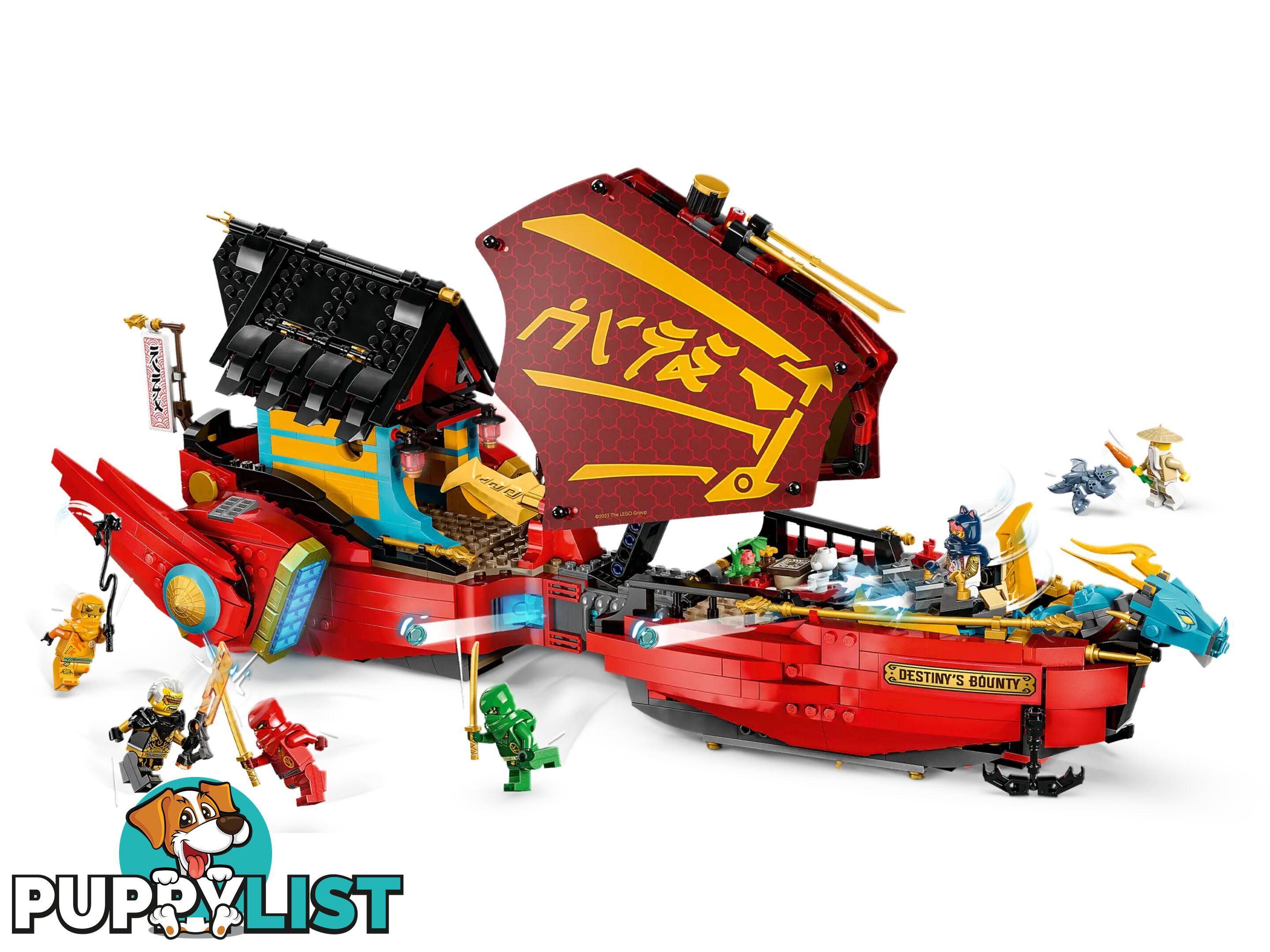 LEGO 71797 Destinyâ€™s Bounty - race against time - Ninjago - 5702017413112