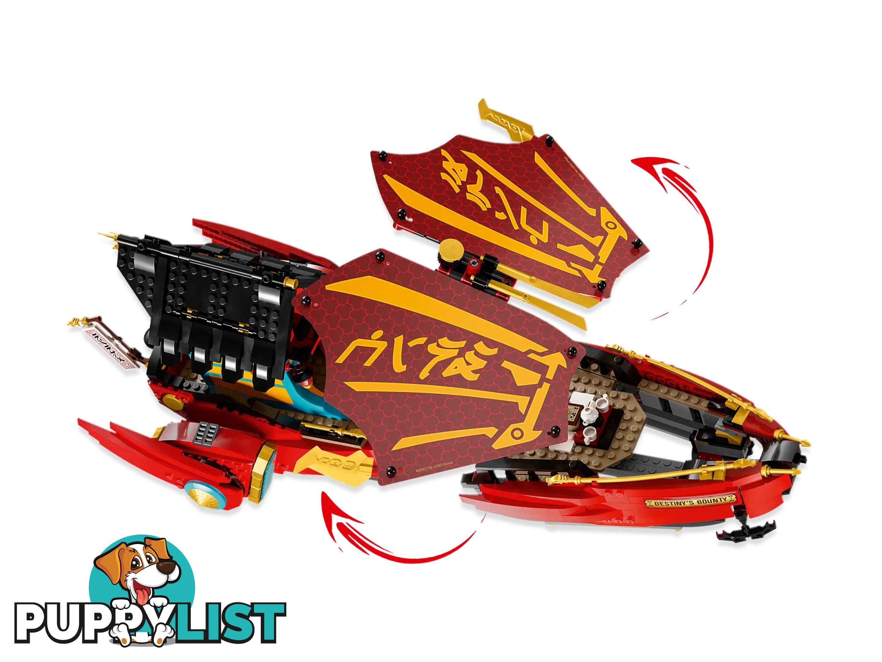 LEGO 71797 Destinyâ€™s Bounty - race against time - Ninjago - 5702017413112