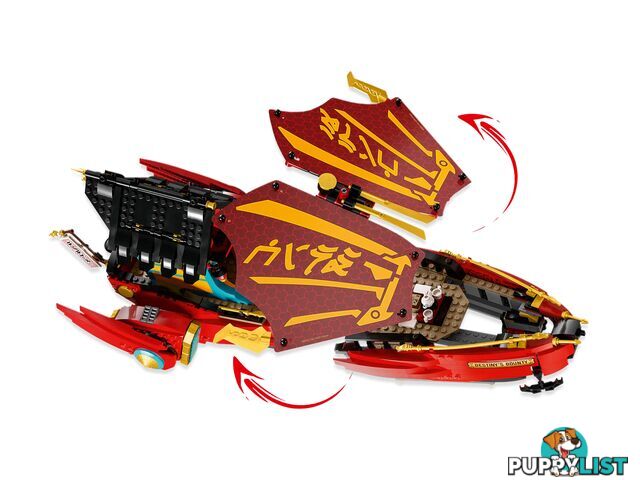 LEGO 71797 Destinyâ€™s Bounty - race against time - Ninjago - 5702017413112