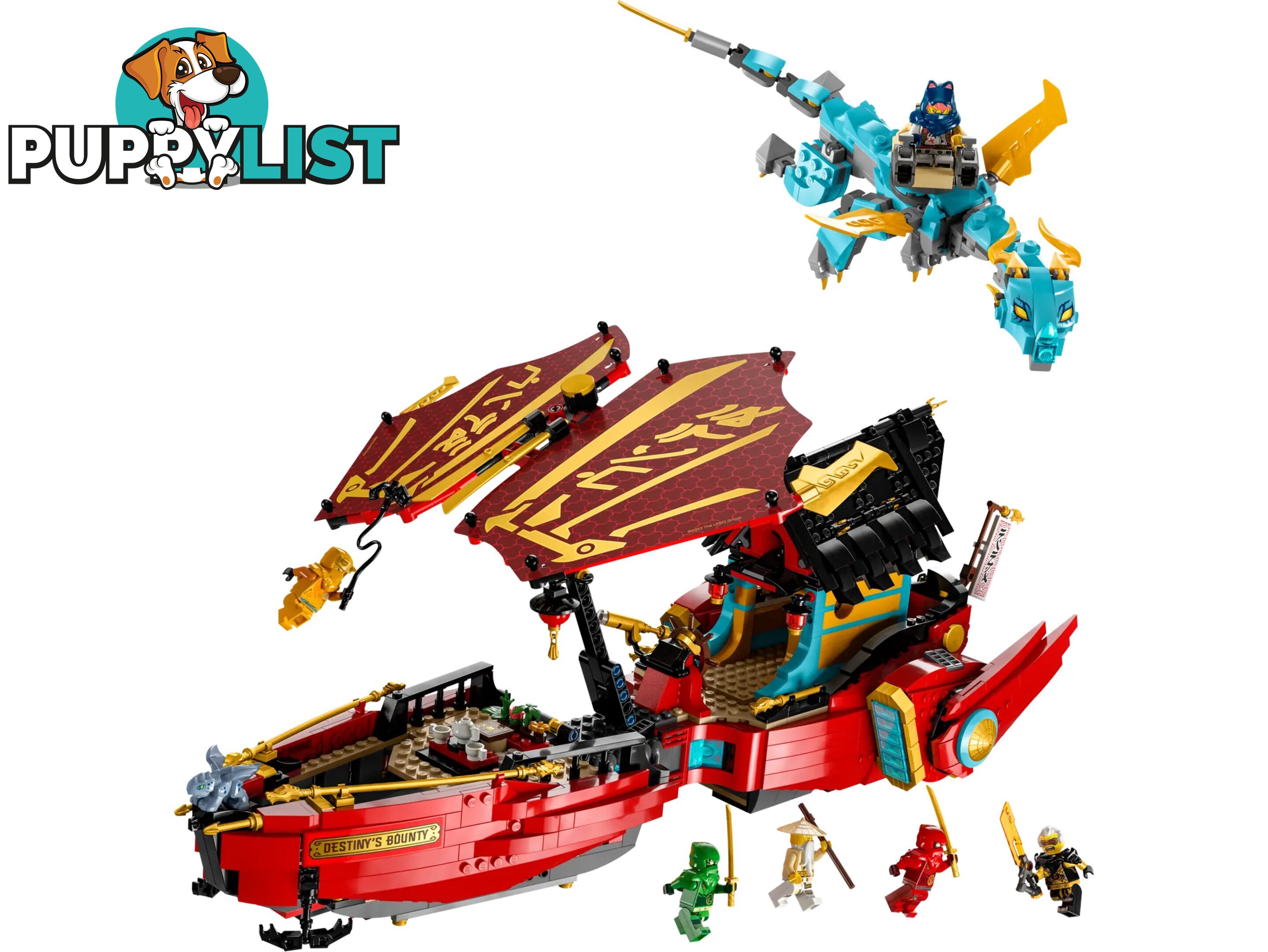 LEGO 71797 Destinyâ€™s Bounty - race against time - Ninjago - 5702017413112