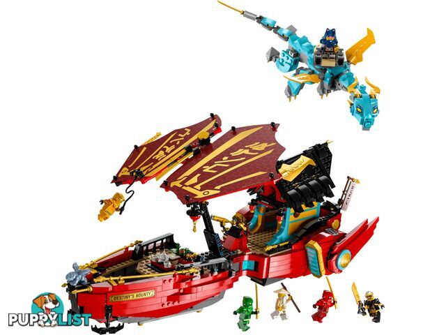 LEGO 71797 Destinyâ€™s Bounty - race against time - Ninjago - 5702017413112